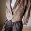 The cropped beige leather jacket - Size up to 38 - Image 10