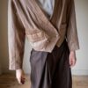 The cropped beige leather jacket - Size up to 38 - Image 6