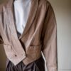 The cropped beige leather jacket - Size up to 38 - Image 3