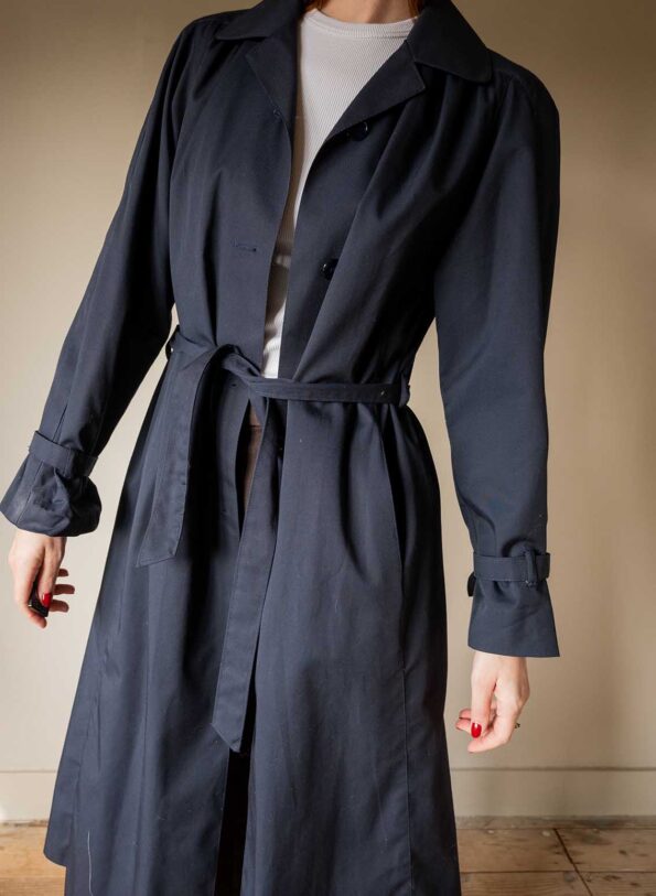 The navy blue spring trench - Size up to 38 - Image 4