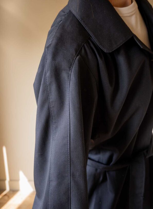 The navy blue spring trench - Size up to 38 - Image 6
