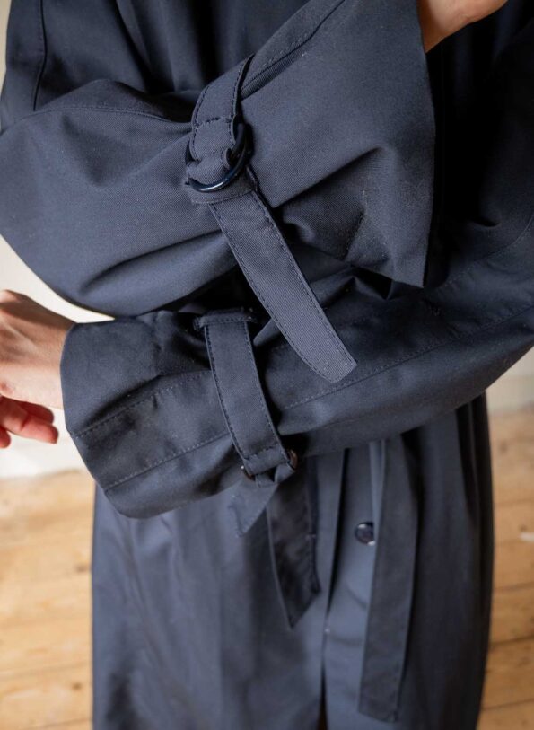 The navy blue spring trench - Size up to 38 - Image 2
