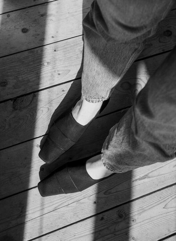 The leather and mesh loafer - Size 40 - Image 4