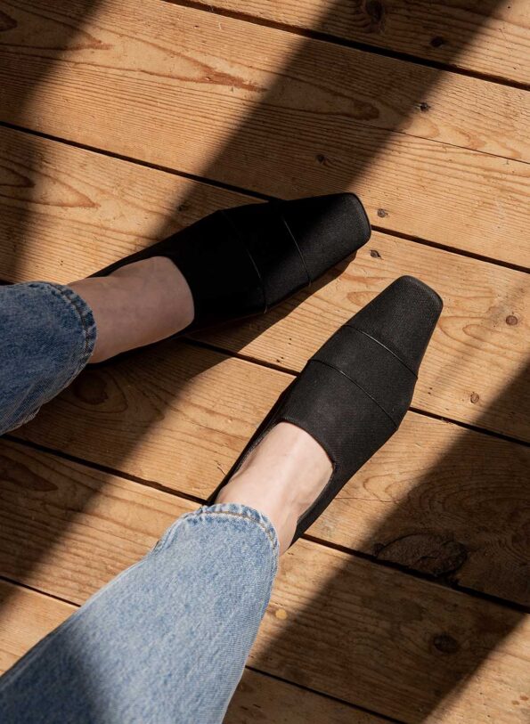 The leather and mesh loafer - Size 40 - Image 2