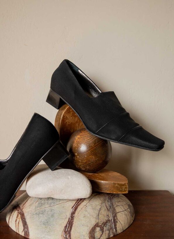The leather and mesh loafer - Size 40 - Image 3