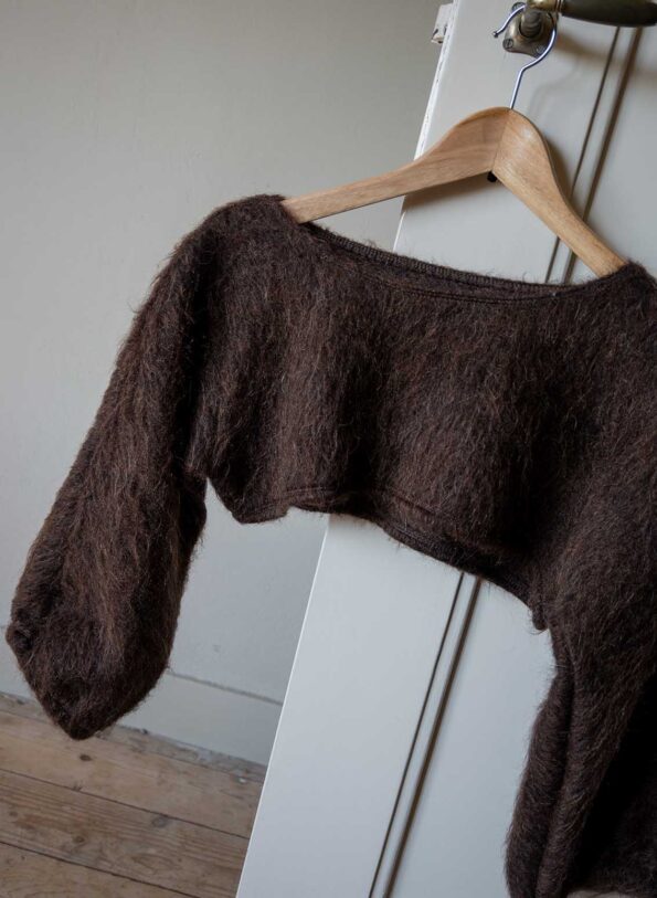 The cropped wool knit - Size up to M - Image 7