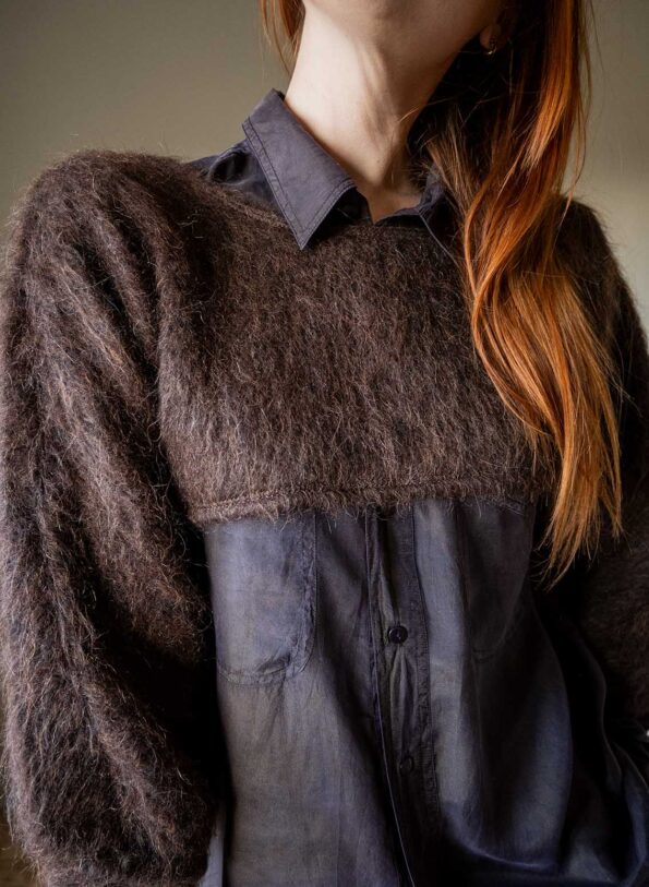 The cropped wool knit - Size up to M - Image 5