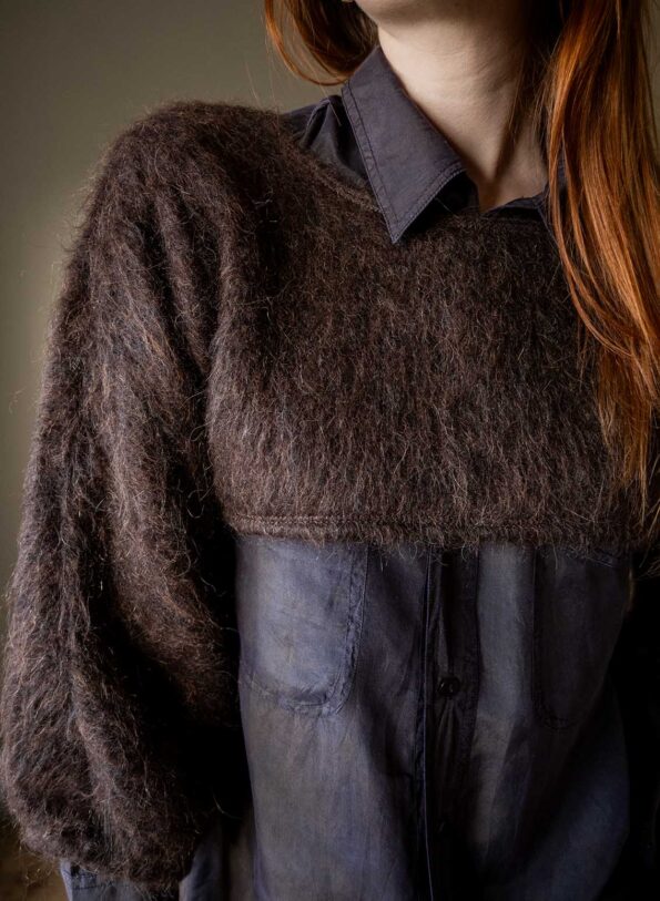 The cropped wool knit - Size up to M - Image 2