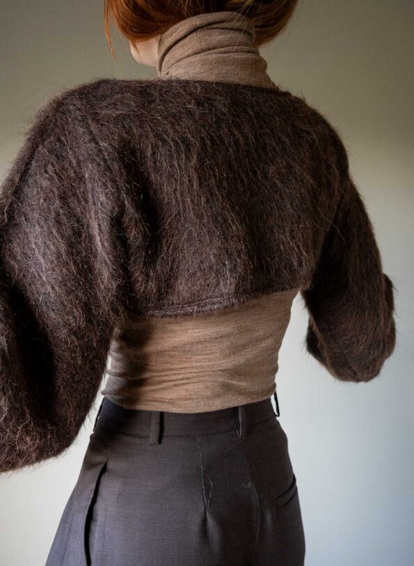 The cropped wool knit - Size up to M - Image 6