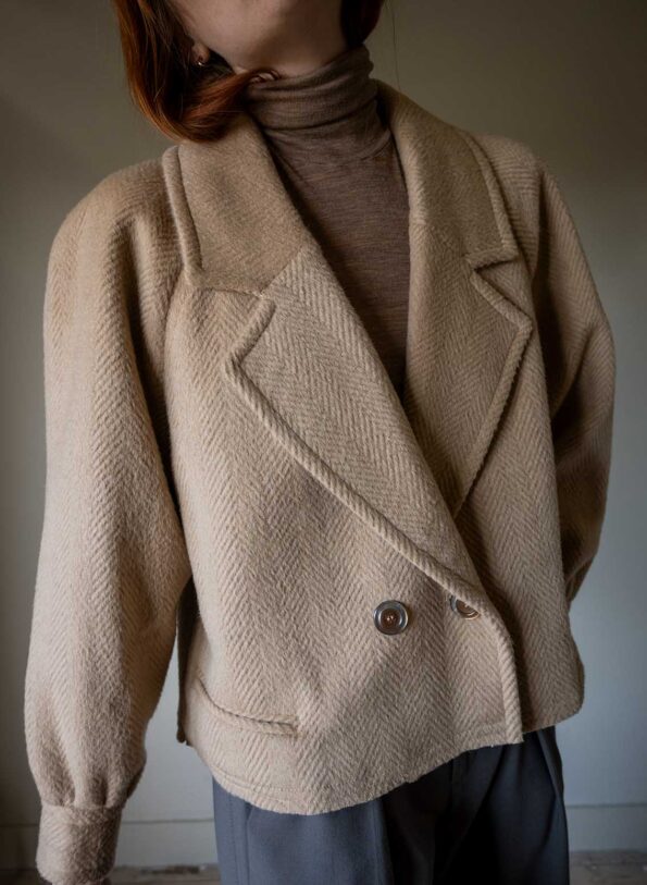 &II Upcycled: The cropped coat - Size up to 36 - Image 9