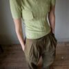 The lime green knitted Y2K top - Size up to 36 - Image 2