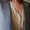 The 100% silk grey suit - Size 40/42 - Image 13