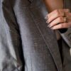The 100% silk grey suit - Size 40/42 - Image 8