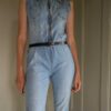 The light blue denim jumpsuit - Size up to 38 - Image 4