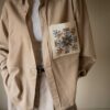 &II upcycled: The embroidered beige shirt - Size up to 42 - Image 6