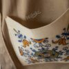 &II upcycled: The embroidered beige shirt - Size up to 42 - Image 9