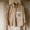 &II upcycled: The embroidered beige shirt - Size up to 42 - Image 5