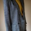 The blue silk blend double breasted blazer - Size up to 36 - Image 6