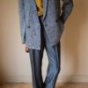 The blue silk blend double breasted blazer - Size up to 36 - Image 4