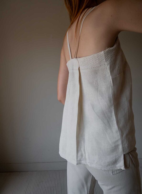 The handmade linen top - Size up to 36 - Image 5