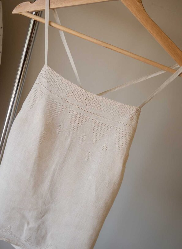 The handmade linen top - Size up to 36