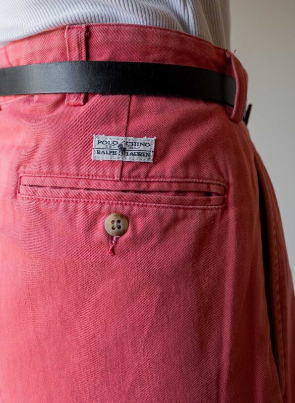 The RALPH LAUREN pink cotton pant - Size up to M/L - Image 4