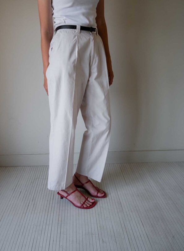 The cotton chino in off white - Size up to L - Image 3