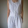 The white vintage cotton playsuit - size up to S - Image 3