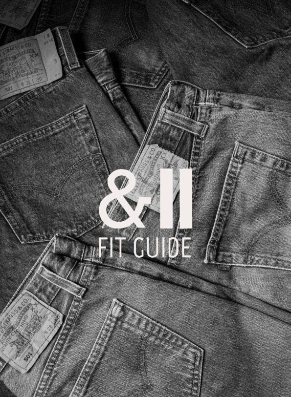 The vintage 501 Denim fit guide