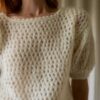 The hand knit open knitted tee - Size up to 36 - Image 6
