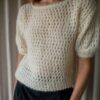 The hand knit open knitted tee - Size up to 36 - Image 4