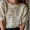 The hand knit open knitted tee - Size up to 36