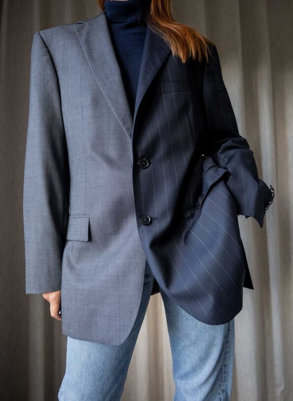 &II upcycled: the two tone blazer - Size up to 40 - Image 9