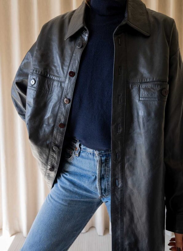 The 100% wool turtle in navy - Size up to 40 - Image 2
