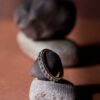 The zirconia with 14K gold