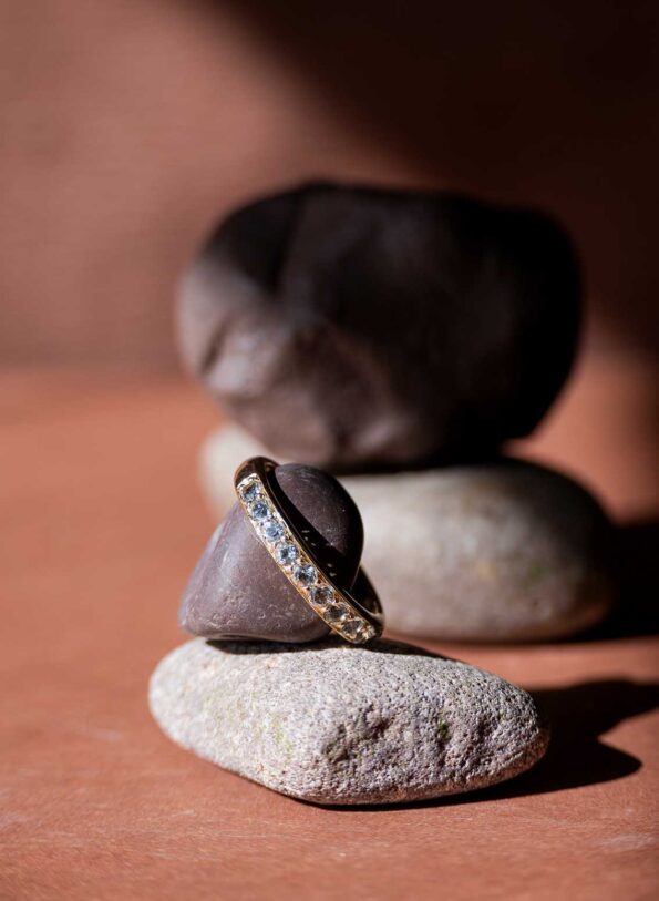 The zirconia with 14K gold - Image 5