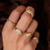 The zirconia with 14K gold - Image 7