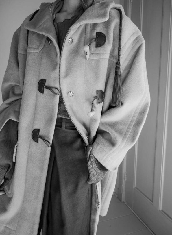 The MOSCHINO couture wool duffle coat - Size up to L - Image 4