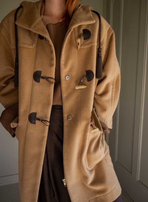 The MOSCHINO couture wool duffle coat - Size up to L