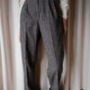 The pinstripe wool tailored balloon pant - Size XXS - Image 3