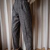The pinstripe wool tailored balloon pant - Size XXS