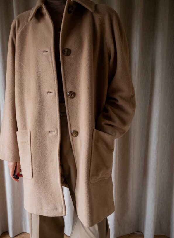 The beige winter coat - Size up to 40 - Image 4