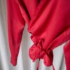 The GIANFRANCO FERRE red wrap blouse - Size up to S - Image 3