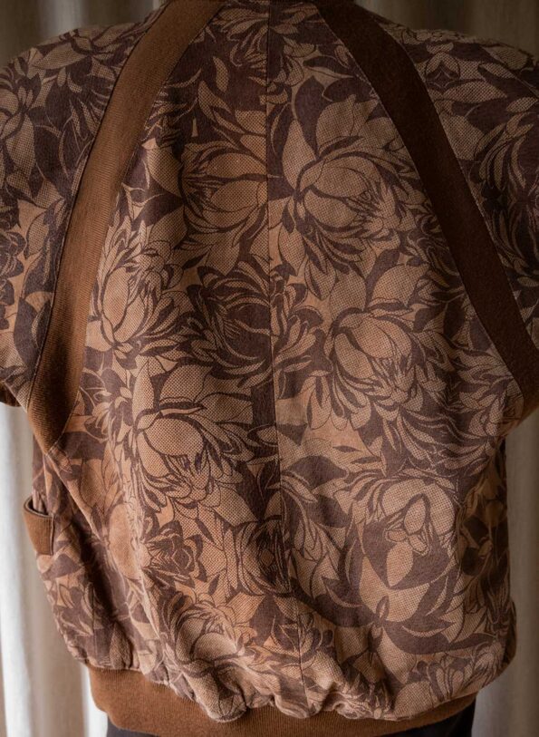 The perforated suede leather jacket - Size up to 42 - Image 9