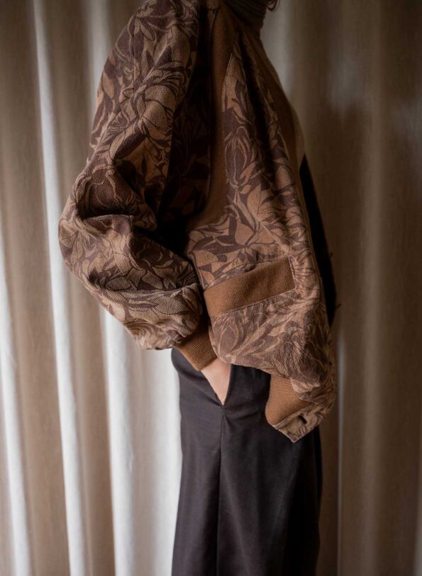 The perforated suede leather jacket - Size up to 42 - Image 10