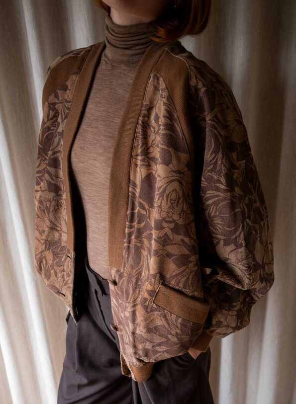 The perforated suede leather jacket - Size up to 42 - Image 2