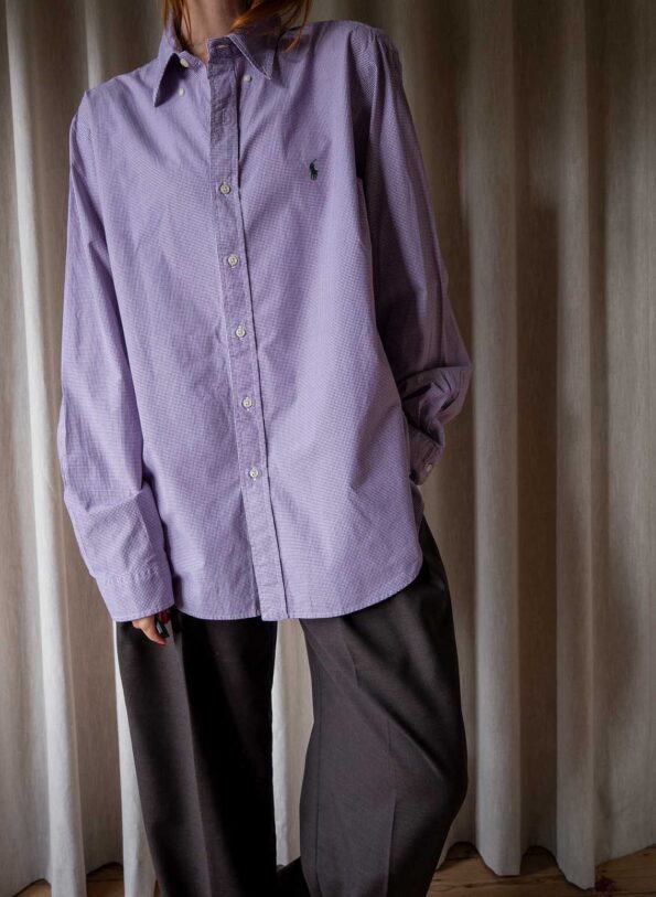 The burgundy checkered RALPH LAUREN shirt - Size up to L - Image 7