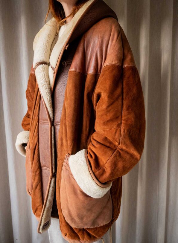 The hooded lammy coat - Size up to 40 - Image 10