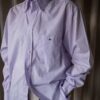 The lilac striped LACOSTE cotton shirt - Size up to 40 - Image 3