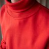 The perfect red vintage turtle neck sweat - Size up to XL - Image 3